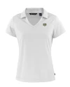 North Carolina Tar Heels College Vault Cutter & Buck Daybreak Eco Recycled Womens V-neck Polo White Mannequin Thumbnail Image