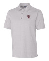 Texas A and M Aggies College Vault Cutter & Buck Forge Heathered Stretch Mens Polo Polished Heather Mannequin Thumbnail Image