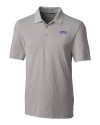 Montana State Bobcats College Vault Cutter & Buck Forge Stretch Mens Polo Polished Medium Gray Mannequin Thumbnail Image