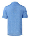 Citadel Bulldogs Vintage Cutter & Buck Pike Constellation Print Stretch Mens Polo Atlas Light Blue Mannequin Back Thumbnail Image