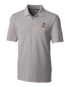 ETSU Buccaneers College Vault Cutter & Buck Forge Stretch Mens Big and Tall Polo Polished Medium Gray Mannequin Thumbnail Image