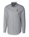 Tennessee Volunteers College Vault - Cutter & Buck Stretch Oxford Mens Long Sleeve Dress Shirt Charcoal Mannequin Thumbnail Image