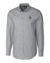 Tennessee Volunteers College Vault - Cutter & Buck Stretch Oxford Mens Long Sleeve Dress Shirt Charcoal Mannequin Thumbnail Image