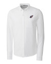 Arizona Cardinals Americana Cutter & Buck Advantage Tri-Blend Pique Long Sleeve Knitted Mens Button Down White Mannequin Thumbnail Image