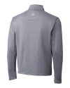 Texas Longhorns Cutter & Buck Shaw Hybrid Half Zip Oxide/Black Mannequin Back Thumbnail Image