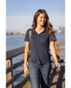 Cutter & Buck Coastline Epic Comfort Eco Recycled Womens Polo NVBU_LFS_HG 2 Thumbnail Image