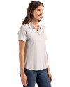 Seattle Mariners Cutter & Buck Coastline Epic Comfort Recycled Womens Polo CONCRETE Side Thumbnail Image