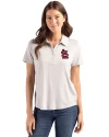 St. Louis Cardinals Cutter & Buck Coastline Epic Comfort Recycled Womens Polo CONCRETE Front Thumbnail Image
