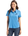 Detroit Lions Cutter & Buck Coastline Epic Comfort Recycled Womens Polo Digital Front Thumbnail Image