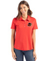 Rochester Red Wings Cutter & Buck Coastline Epic Comfort Recycled Womens Polo Red Front Thumbnail Image