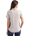 Lamar Cardinals Cutter & Buck Coastline Epic Comfort Recycled Womens Polo CONCRETE Back Thumbnail Image