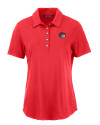 Winston-Salem State Rams Cutter & Buck Coastline Epic Comfort Recycled Womens Polo Red Mannequin Thumbnail Image
