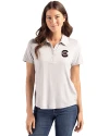 South Carolina Gamecocks Cutter & Buck Coastline Epic Comfort Recycled Womens Polo CONCRETE Front Thumbnail Image