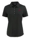 FSU Bobby Bowden Cutter & Buck Coastline Epic Comfort Recycled Womens Polo Black Mannequin Thumbnail Image