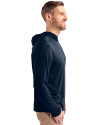 Cutter & Buck Coastline Epic Comfort Eco Recycled Mens Hooded Shirt NVBU PROS_HG 1 Thumbnail Image