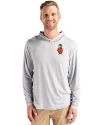 View image 4: UCF Knights College Vault Cutter & Buck Coastline Recycled Double Peached Mens Hooded Pullover CONCRETE Front