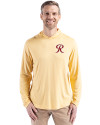 Tacoma Rainiers Cutter & Buck Coastline Epic Comfort Recycled Mens Hooded Shirt Desert Front Thumbnail Image