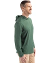 Philadelphia Eagles Historic Cutter & Buck Coastline Epic Comfort Recycled Mens Hooded Shirt Hunter Green Side Thumbnail Image