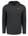 South Florida Bulls Cutter & Buck Coastline Epic Comfort Recycled Mens Hooded Shirt Black Mannequin Thumbnail Image