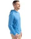 Detroit Lions NFL Helmet Cutter & Buck Coastline Epic Comfort Recycled Mens Hooded Shirt Digital Side Thumbnail Image