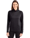 Cutter & Buck Coastline Epic Comfort Eco Recycled Womens Funnel Neck BL PRO_HG 1 Thumbnail Image