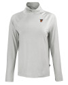 Texas Rio Grande Valley Vaqueros Cutter & Buck Coastline Epic Comfort Recycled Womens Funnel Neck CONCRETE Mannequin Thumbnail Image