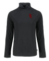 USC Trojans Cutter & Buck Coastline Epic Comfort Recycled Womens Funnel Neck Black Mannequin Thumbnail Image