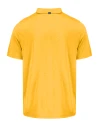 Mannequin back view of a College Gold Cutter & Buck Coastline Epic Comfort Eco Recycled Mens Polo Thumbnail Image