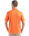 Detroit Tigers Cutter & Buck Coastline Epic Comfort Recycled Mens Polo College Orange Back Thumbnail Image