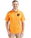 Baltimore Orioles Cutter & Buck Coastline Epic Comfort Recycled Mens Polo Orange Burst Front Thumbnail Image