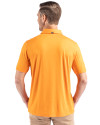 Houston Astros Cutter & Buck Coastline Epic Comfort Recycled Mens Polo Orange Burst Back Thumbnail Image