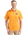 Chicago Bears - Cutter & Buck Coastline Epic Comfort Recycled Mens Polo Orange Burst Front Thumbnail Image