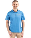 Kansas City Royals Cooperstown Cutter & Buck Coastline Epic Comfort Recycled Mens Polo Digital Front Thumbnail Image