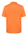 Virginia Tech Hokies College Vault Cutter & Buck Coastline Epic Comfort Recycled Mens Polo College Orange Mannequin Back Thumbnail Image
