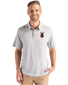 Indianapolis Indians Cutter & Buck Coastline Epic Comfort Recycled Mens Polo CONCRETE Front Thumbnail Image