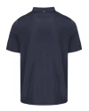 Gwinnett Stripers Cutter & Buck Coastline Epic Comfort Recycled Mens Polo Navy Blue Mannequin Back Thumbnail Image