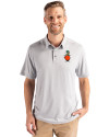 UCF Knights College Vault Cutter & Buck Coastline Epic Comfort Recycled Mens Polo CONCRETE Front Thumbnail Image