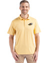Akron RubberDucks Cutter & Buck Coastline Epic Comfort Recycled Mens Polo Desert Front Thumbnail Image