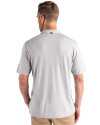 Greenville Drive Cutter & Buck Coastline Epic Comfort Recycled Mens Polo CONCRETE Back Thumbnail Image