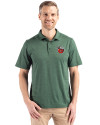 Fort Wayne TinCaps Cutter & Buck Coastline Epic Comfort Recycled Mens Polo Hunter Green Front Thumbnail Image