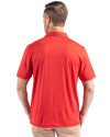 Minnesota Twins Stars & Stripes Cutter & Buck Coastline Epic Comfort Recycled Mens Polo Red Back Thumbnail Image