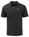 Kentucky Wildcats Alumni Cutter & Buck Coastline Epic Comfort Recycled Mens Polo Black Mannequin Thumbnail Image
