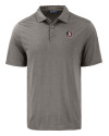 Florida State Seminoles Cutter & Buck Coastline Epic Comfort Recycled Mens Polo Elemental Grey Mannequin Thumbnail Image