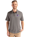 Fresno State Bulldogs Cutter & Buck Coastline Epic Comfort Recycled Mens Polo Elemental Grey Front Thumbnail Image