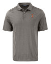 Oklahoma State Cowboys Wrestling Pete Cutter & Buck Coastline Epic Comfort Recycled Mens Polo Elemental Grey Mannequin Thumbnail Image