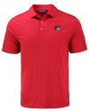 Winston-Salem State Rams Cutter & Buck Coastline Epic Comfort Recycled Mens Polo Cardinal Red Mannequin Thumbnail Image