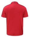 Winston-Salem State Rams Cutter & Buck Coastline Epic Comfort Recycled Mens Polo Cardinal Red Mannequin Back Thumbnail Image