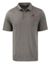 FSU Bobby Bowden Cutter & Buck Coastline Epic Comfort Recycled Mens Polo Elemental Grey Mannequin Thumbnail Image