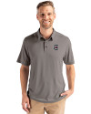 South Carolina Gamecocks Cutter & Buck Coastline Epic Comfort Recycled Mens Polo Elemental Grey Front Thumbnail Image