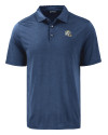 Los Angeles Chargers NFL Helmet Cutter & Buck Coastline Epic Comfort Recycled Mens Polo Navy Blue Mannequin Thumbnail Image